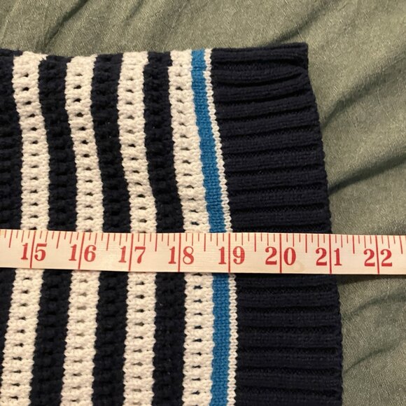 Rails Joni Sweater Womens XS Patchwork Crochet Granny Square V-neck - Picture 7 of 8